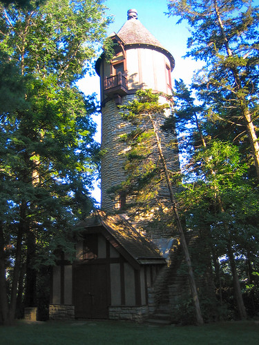 Close-Up Photo of the Plummer House Water Tower in Rochester Minnesota