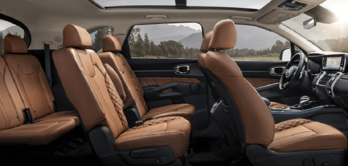 2021 Kia Sportage Interior  SUV Cargo Configurations, Passenger