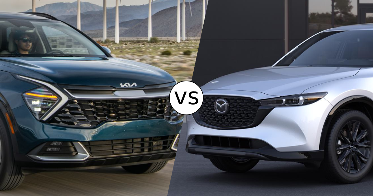 2024 Kia Sportage vs. Mazda CX-5