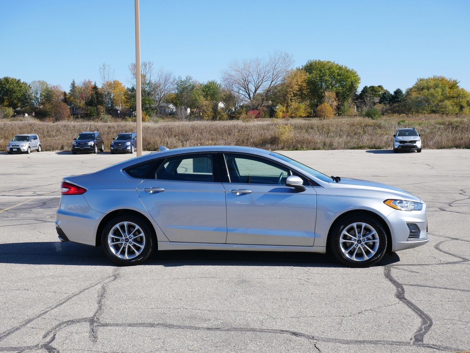 Used 2020 Ford Fusion SE with VIN 3FA6P0HD2LR189273 for sale in Rochester, Minnesota