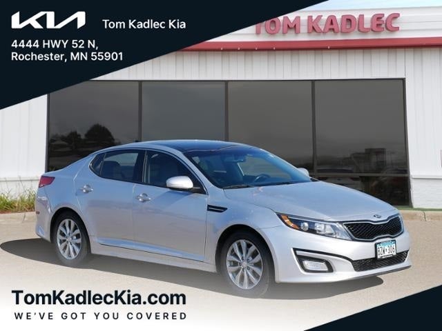 Used 2015 Kia Optima EX with VIN 5XXGN4A7XFG404711 for sale in Rochester, Minnesota