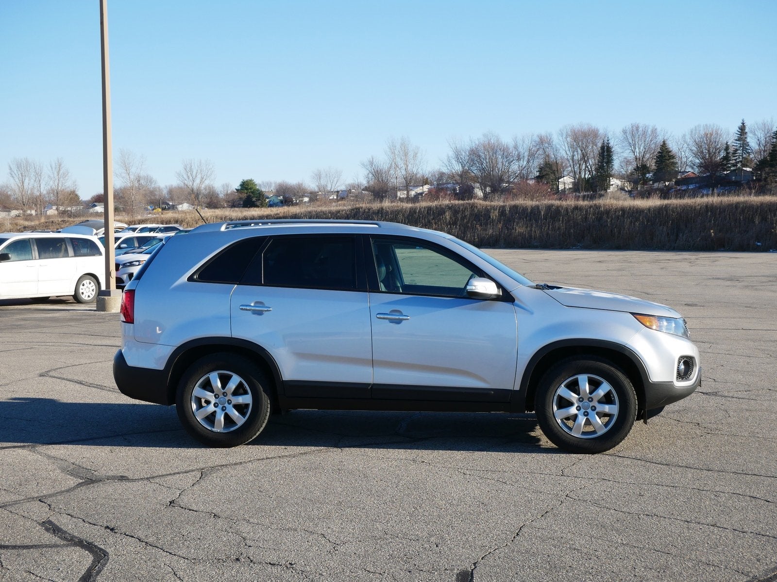 Used 2012 Kia Sorento LX with VIN 5XYKT3A65CG268447 for sale in Rochester, Minnesota
