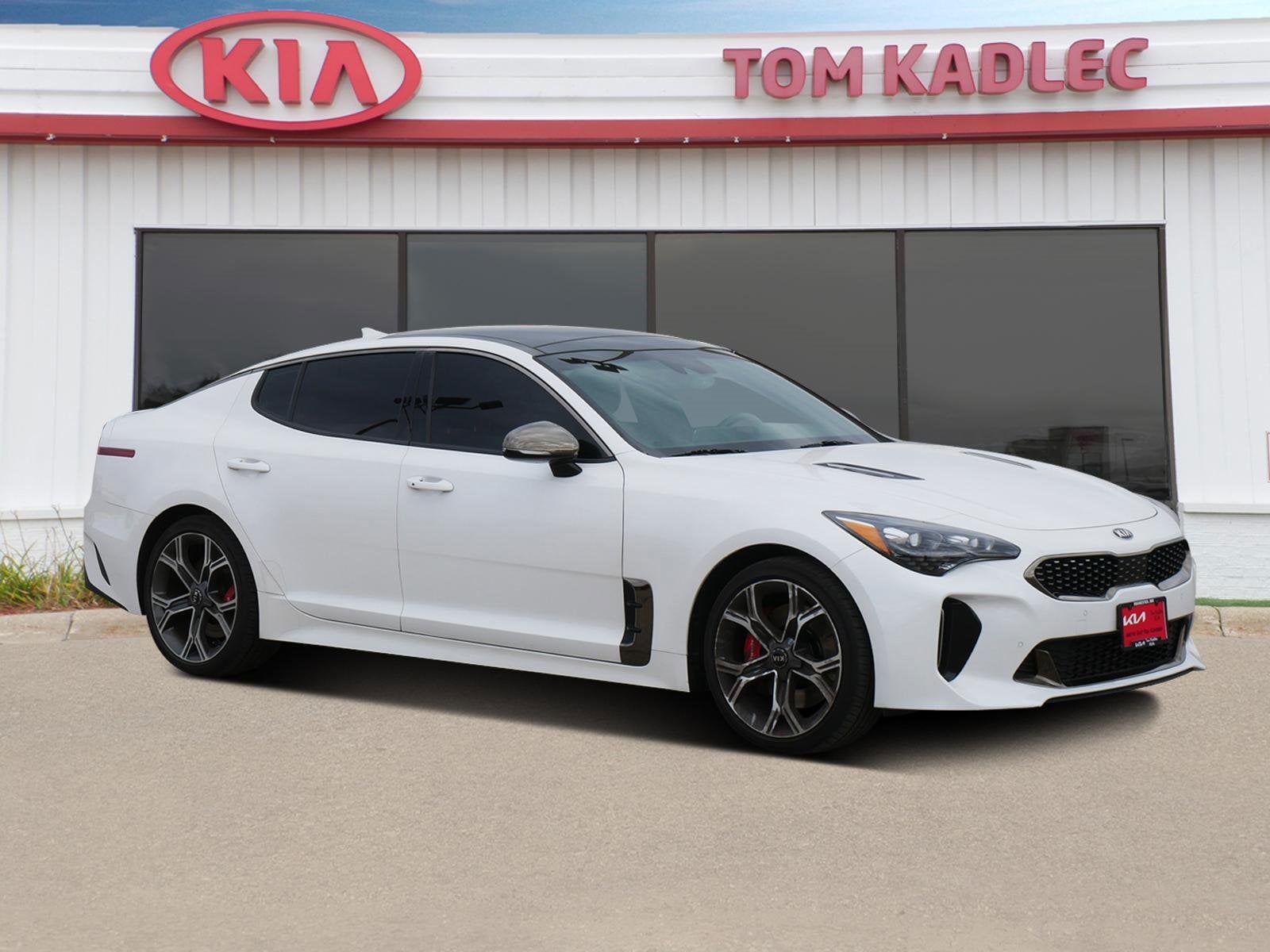 Used 2021 Kia Stinger GT1 with VIN KNAE45LC4M6090203 for sale in Rochester, Minnesota