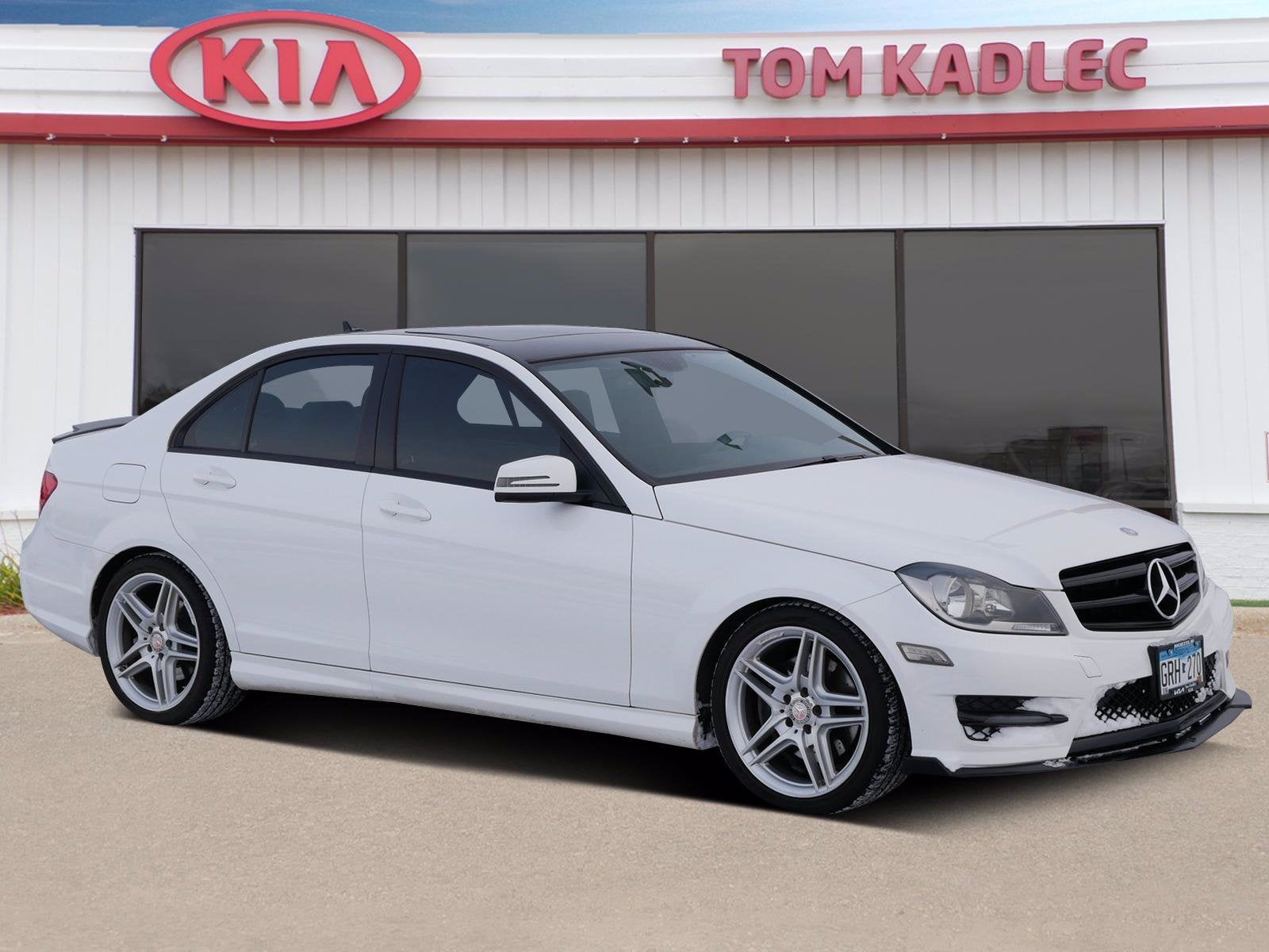 Used 2014 Mercedes-Benz C-Class C300 Sport with VIN WDDGF8AB3ER310082 for sale in Rochester, Minnesota