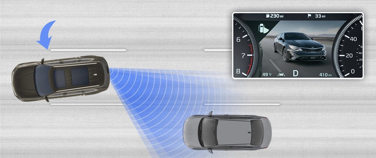 blind-spot view monitor