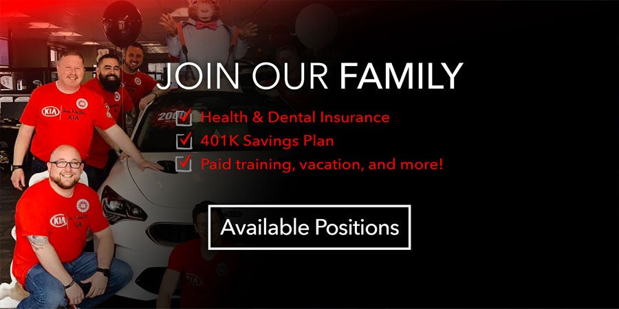 Join Our Family | Available Positions