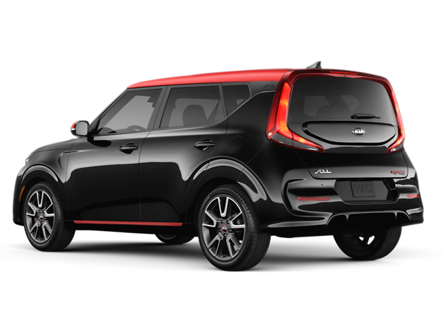 2020 KIA Soul Cherry Black with Inferno Red Roof